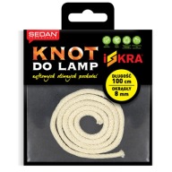 Knôt 8mm 100cm okrúhly na olejové lampy a baterky