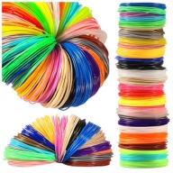 FILAMENT PLA NÁPLNE 3D PERO NÁPLŇ 100 M 40 farieb