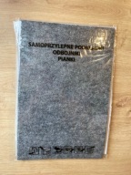 Samolepiace plstené podložky antracit 310x250 1 ks