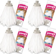Biela syntetická hlava mopu Maxi YORK 078020 x4