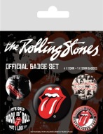 Sada kolíkov ROLLING STONES 1+4