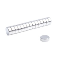 Neodymový cylindrický magnet MW 13x5 N38, sada 5 kusov