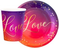 LOVE OMBRE GULIČKOVÉ TANIERE, SÚPRAVA POHÁROV-2265