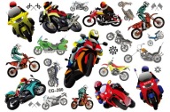 Umývateľné tetovanie pre deti MOTORY CG280