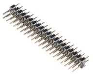 Pin Strip 2x40Pin 2,54 Čierny