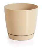 KVETINÁČ SO STOJANOM, priemer 12 cm, LESKLÝ