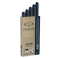 NÁPLNE DLHÉ PARKER QUINK MODRÁ ČIERNA