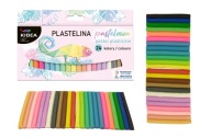 Plastelína 24 farieb pastel Kidea