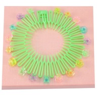 HREENEC DO VLASOV ELASTICKÝ HREBEŇ ZELENÝ FLUO