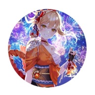 Genshin Impact Yoimiya Pattern2 Pin