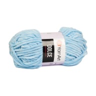 100g YarnArt Dolce modrá polyesterová priadza 749