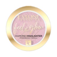 Eveline Cosmetics Feel the Glow rozjasňovač č. 03 - Rose Gold