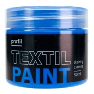 PROFIL tmavá farba na textil 50ml modrá