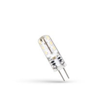 LED ŽIAROVKA G4 12V 1,5W = 10W STUDENÁ 6000K 110Lm