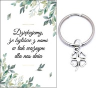ĎAKUJEME HOSTOM DARČEK SVADOBNÉ ĎATELIENKY KĽÚČOVKY SPOMIENKY