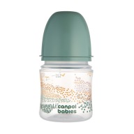 Canpol EasyStart antikoliková fľaša 120ml MOUNTAINS s cumlíkom 0m+