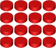 LEGO Tile Okrúhle 1x1 červená 6284574 98138 - 16 kusov