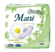 Matné hygienické vložky Ultra Camomile s harmančekom 9 ks