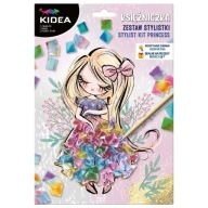 STYLISTA KREATÍVNA SÚPRAVA PRINCESS KIDEA