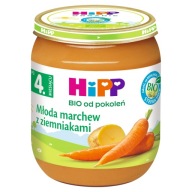 HiPP BIO Mladá mrkva so zemiakmi 125 g