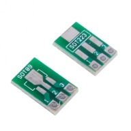 Doska adaptéra SOT223/SOT89 TO DIP, 3 ks