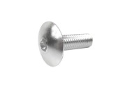 Plastové skrutky kapotáže 6mm strieborná 20mm cbr vtr cbf