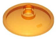 LEGO DISK 3X3 TRANS-ORANGE Č. 43898 - 1ks.