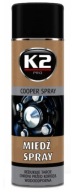 K2 MEDENÝ SPREJ 400 ml Vysokoteplotný, rýchloschnúci