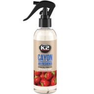 K2 Profesionálny osviežovač vzduchu do auta CAYON STRAWBERRY 250ml