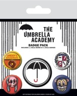 The Umbrella Academy Super Pins 5 kusov