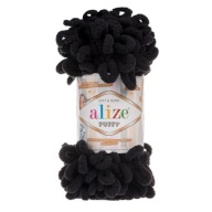 Alize Puffy 60 čierna