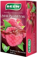 MALINOVÝ čaj 20 vrecúšok BELIN
