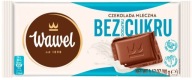 Mliečna čokoláda bez pridaného cukru Wawel 90g