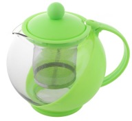 SKLENENÝ ZÁSOBNÍK na ČAJ, bylinky, KÁVU, DŽVNA SO SITKOM 750ml 600