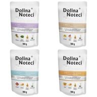 DOLINA NOTECI Premium Mokré krmivo pre psov malých plemien MIX Smaków 4 x 100g