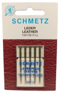 SCHMETZ ihla poloplochá na kožu 90/14 5 ks.