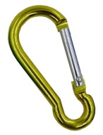 Okov na tašku 60mm ŽLTÉ 1 ks 6299