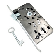 Zámok JANIA kľúč bez západky 72/50 pravý predný 210mm
