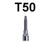 Bit TORX T50/ TX50 x 100 mm s 1/2 násadou Jonnesway
