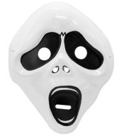 HALLOWEEN GHOST MASK WHITE DUCH FEAR