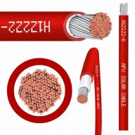 KÁBEL Solárny kábel FOTOVOLTAIKA 1x4,0mm2 Červený 1m H1Z2Z2-K1X4MM-RX1