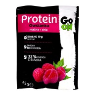 Malina + Chia Proteín Ovsené vločky GO On 65g Sante