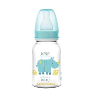 FĽAŠA ÚZKA 120 ML, PROFILOVANÁ, 3M+ SILIKÓNOVÝ CUVNÍK