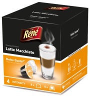 Kapsule pre DOLCE GUSTO Rene Latte Macchiato 16 ks