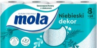 MOLA Neparfumovaný toaletný papier 8 roliek