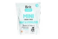 BRIT Care MINI bez obilnín LIGHT STERILIZED 400g