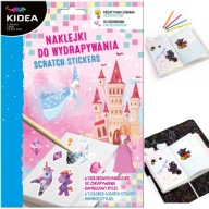 Stieracie nálepky Magic World Kidea Stierací tanier Unicorn