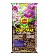 Zemina pre orchidey a orchidey, špeciálny substrát Compo Sana 5L