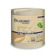 Lucart EcoNatural - Čistiaca handrička v kotúči, 63 m, Fiberpack celulóza - 1 kotúč