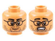 Lego New head head Nougat mužský futbalista brada 3626cpb3159